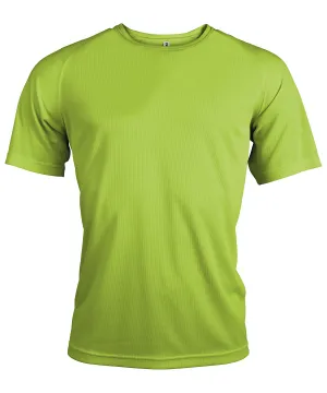 Lime - Men's short-sleeved sports T-shirt