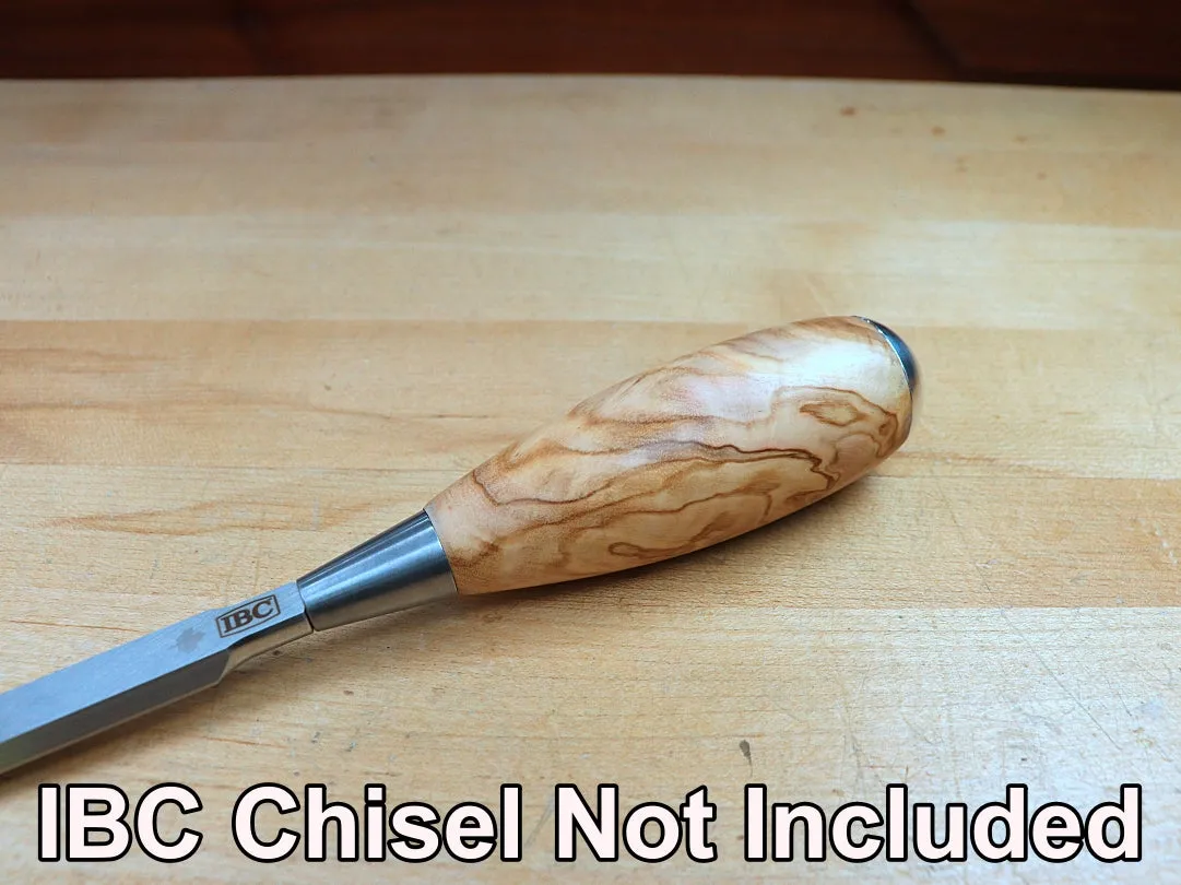 Limited Edition IBC Chisel Handle: Olivewood Burl