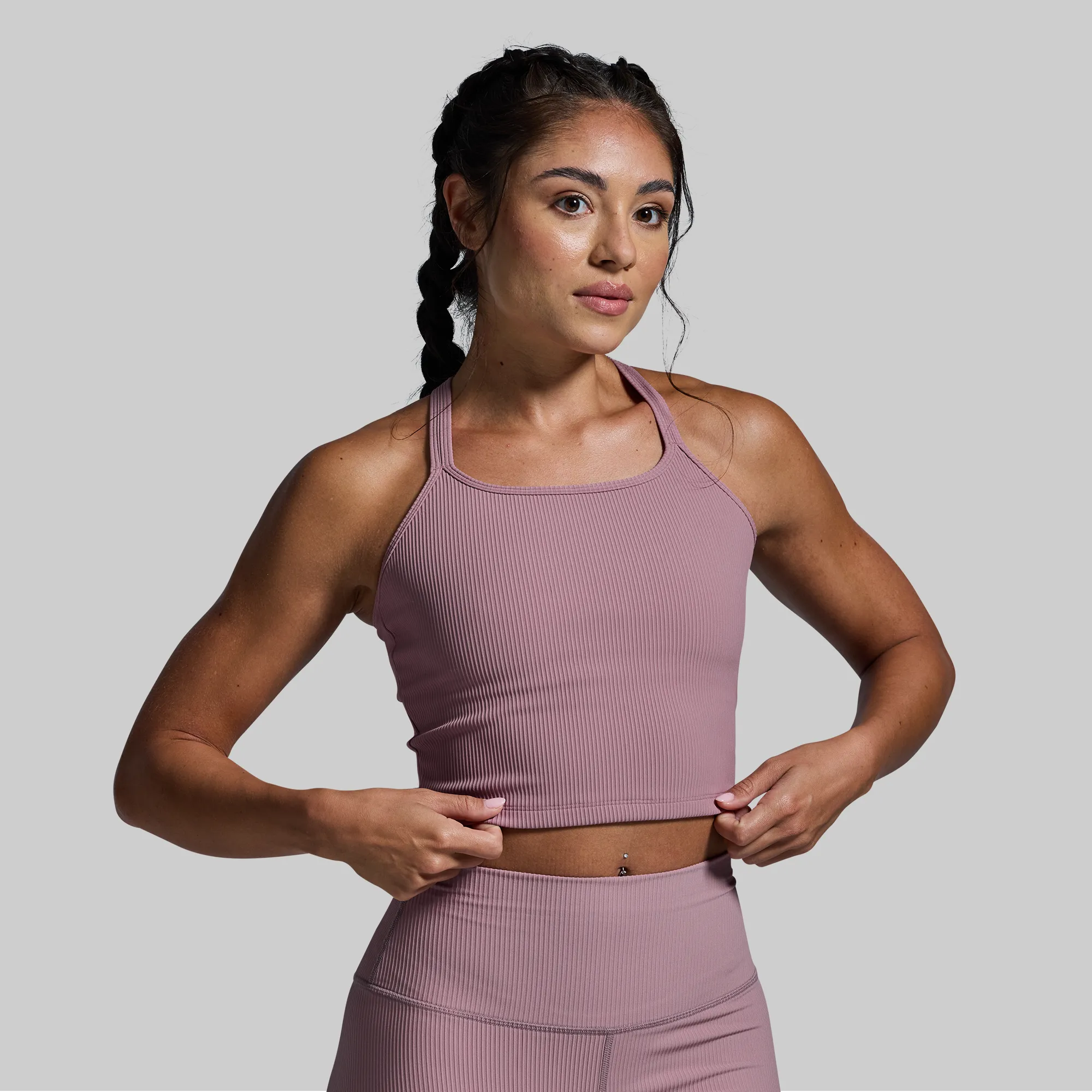 Limitless Sports Bra (Antique Mauve)