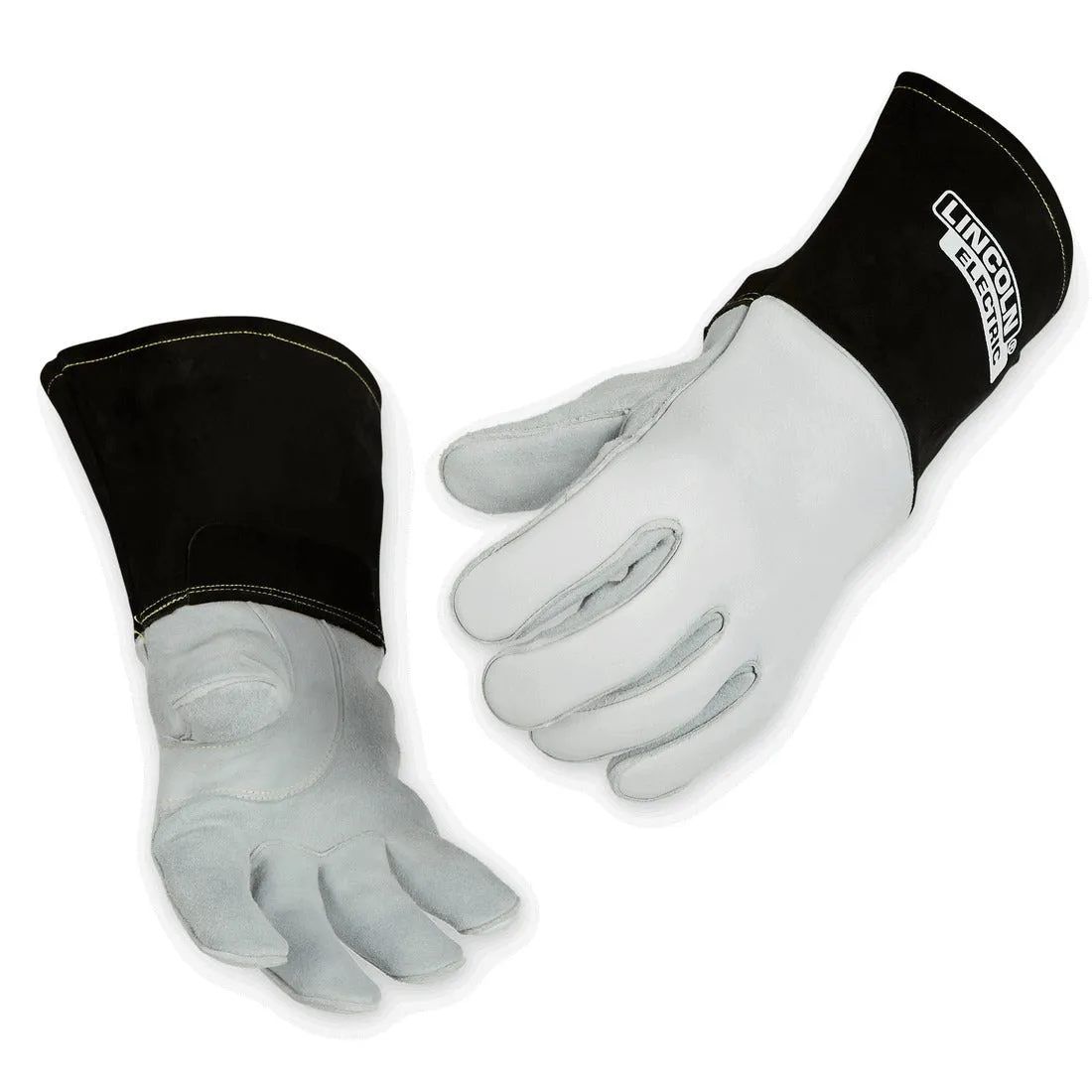 Lincoln Premium 7 Series Elkskin Stick/MIG Welding Gloves - Medium (K4787-M)