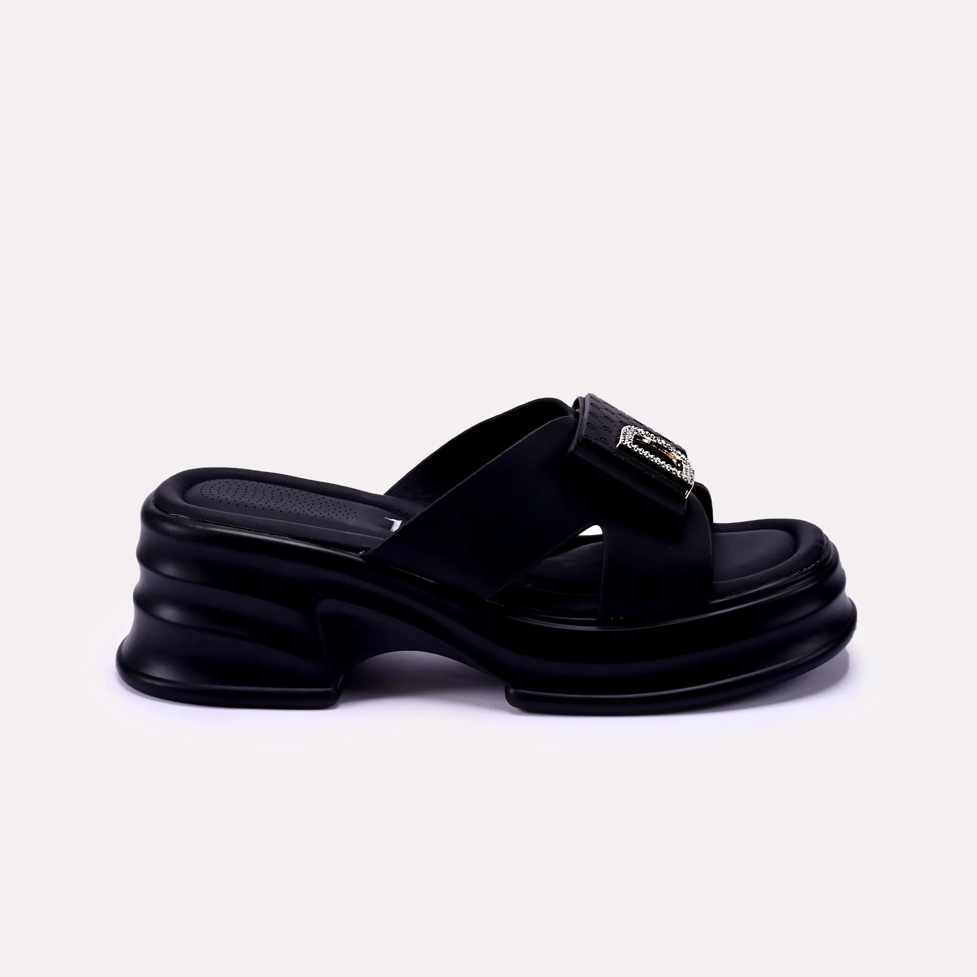 Linda Black Casual Slippers 0412275