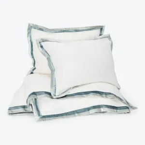 Linen Duvet   Sham Set, Mineral