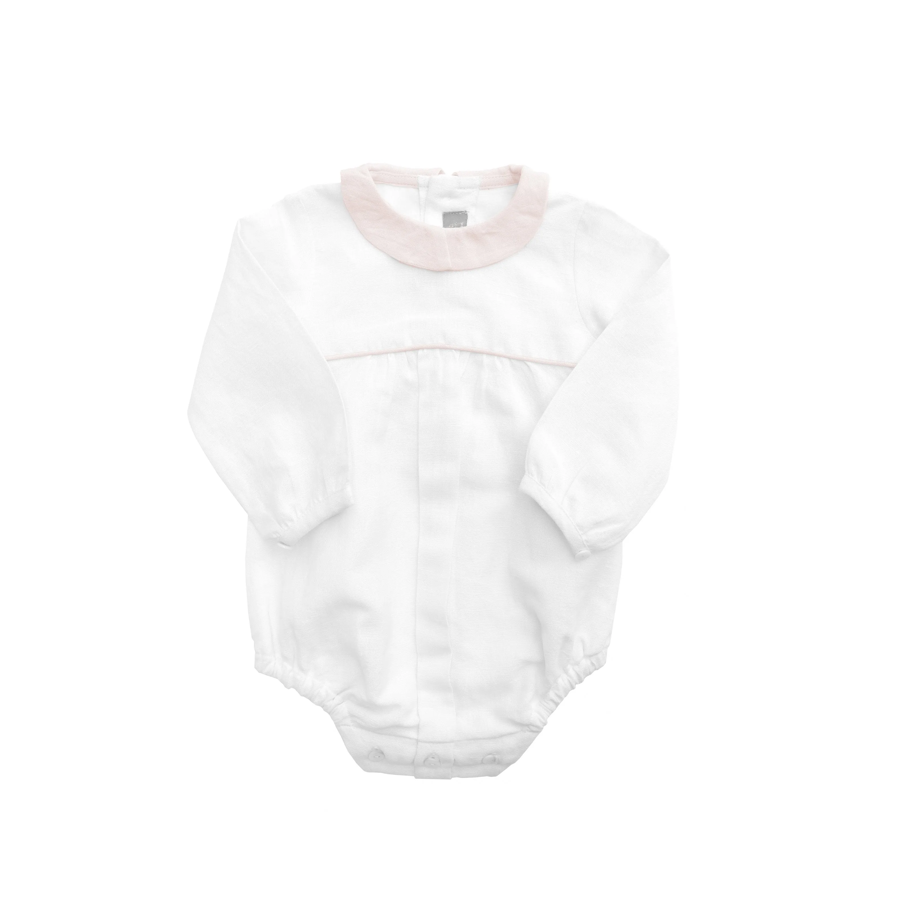 Linen Onesie | Blossom Pink