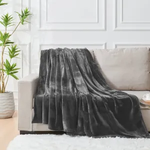 Linenova Lightweight Flannel Microfibre Throw