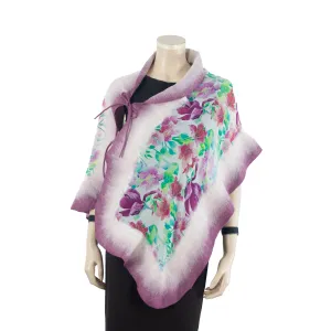 Linked orchid scarf #148-9