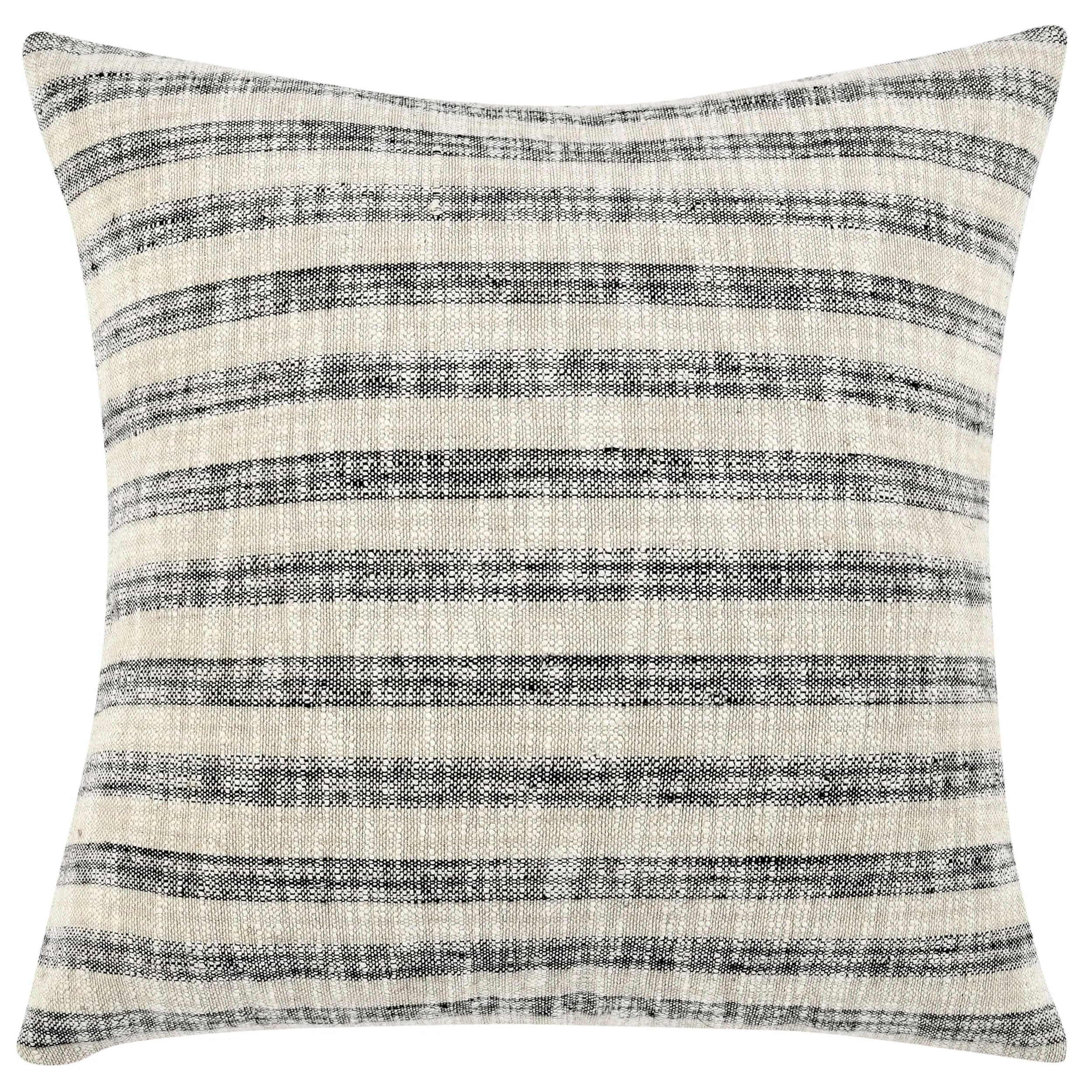 Linna Pillow, Natural/Black