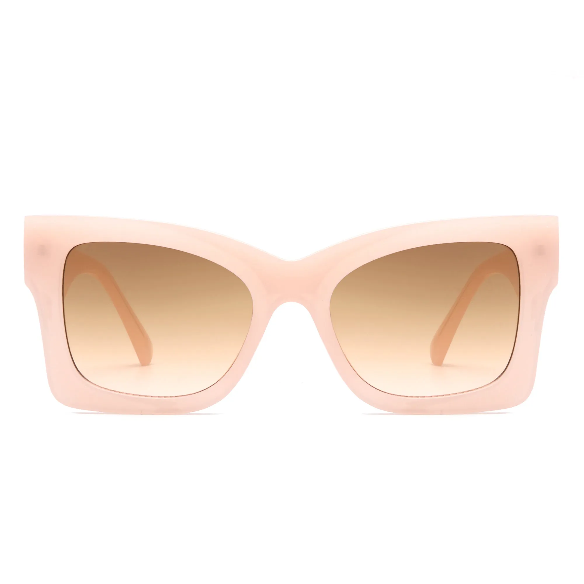 Liora - Retro Fashion Square Cat Eye Sunglasses for Women