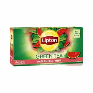 LIPTON WATERMELON MINT GREEN TEA BAG 25PCS