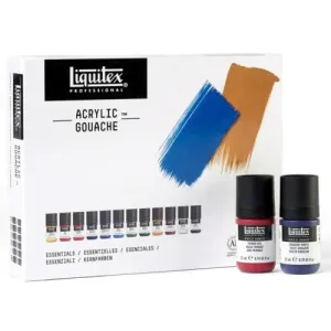 Liquitex Professional Acrylic Gouache Essentials Set 12x22ml