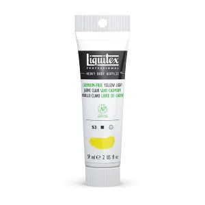 Liquitex Professional Heavy Body Acrylic 59ml - S3 - Cadmium-Free Yellow Light