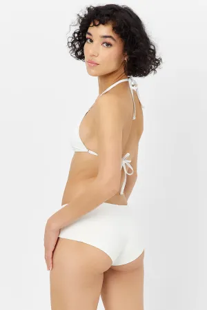 Lisa Full Coverage Bikini Bottom - White