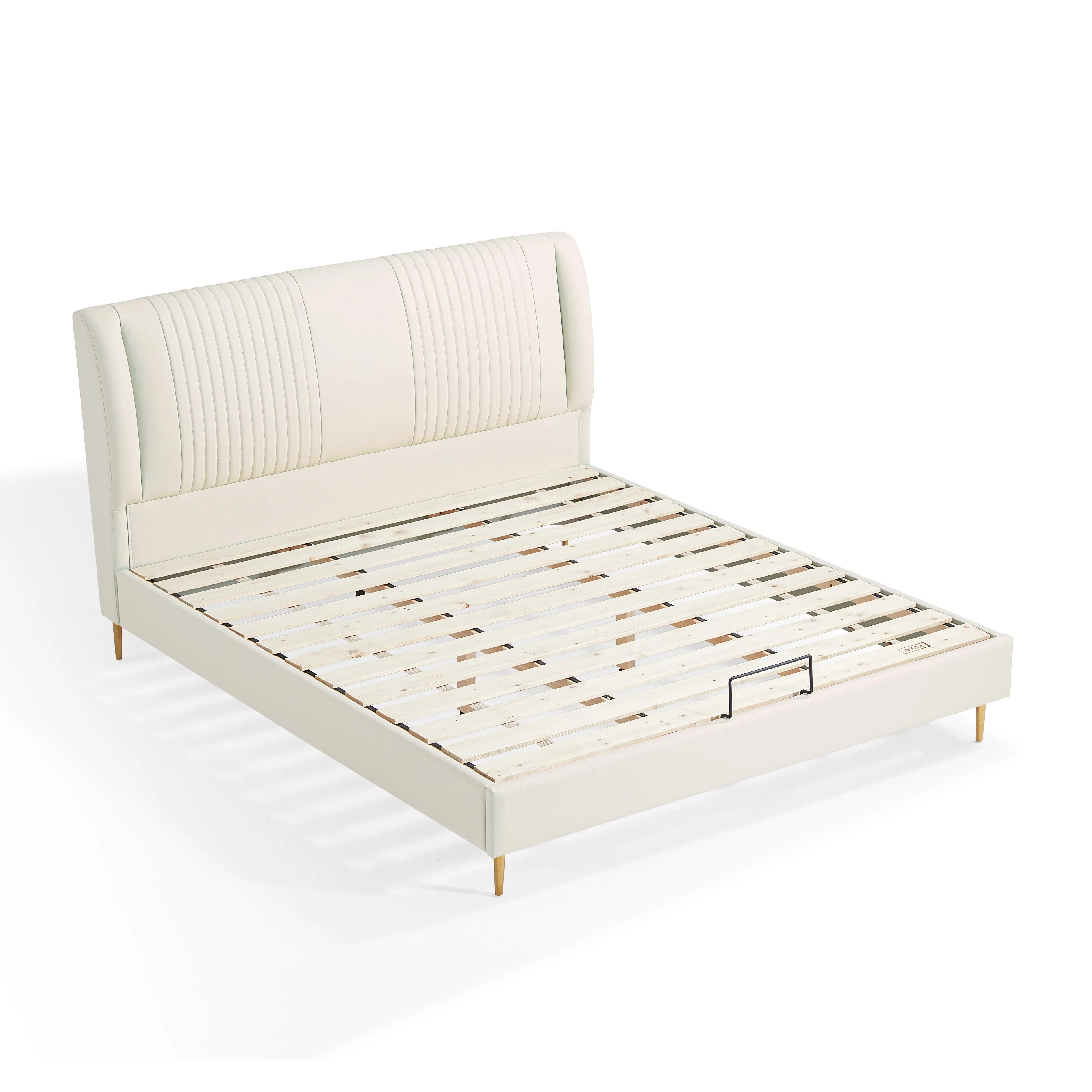 LISA Leather Upholstered Bed