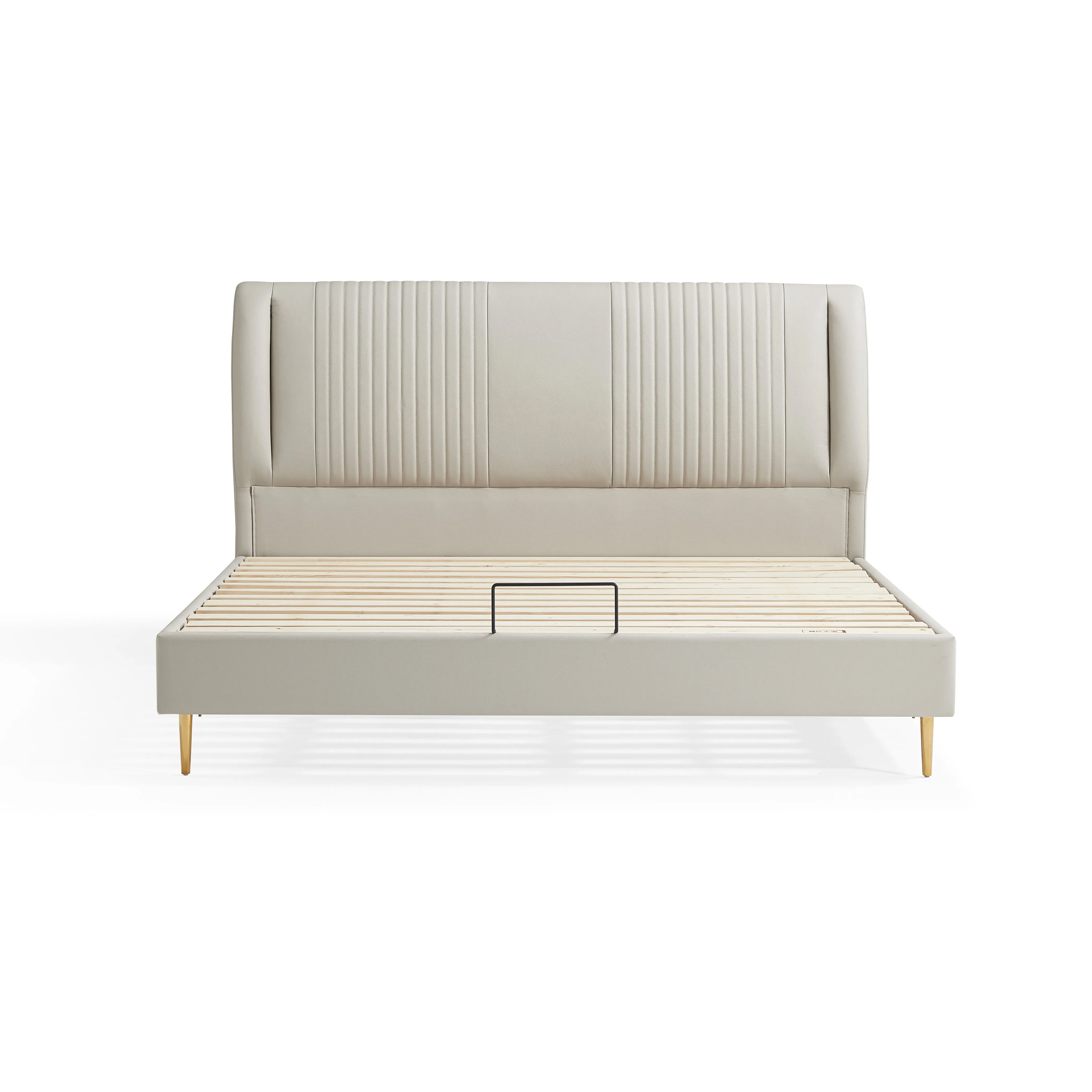 LISA Leather Upholstered Bed