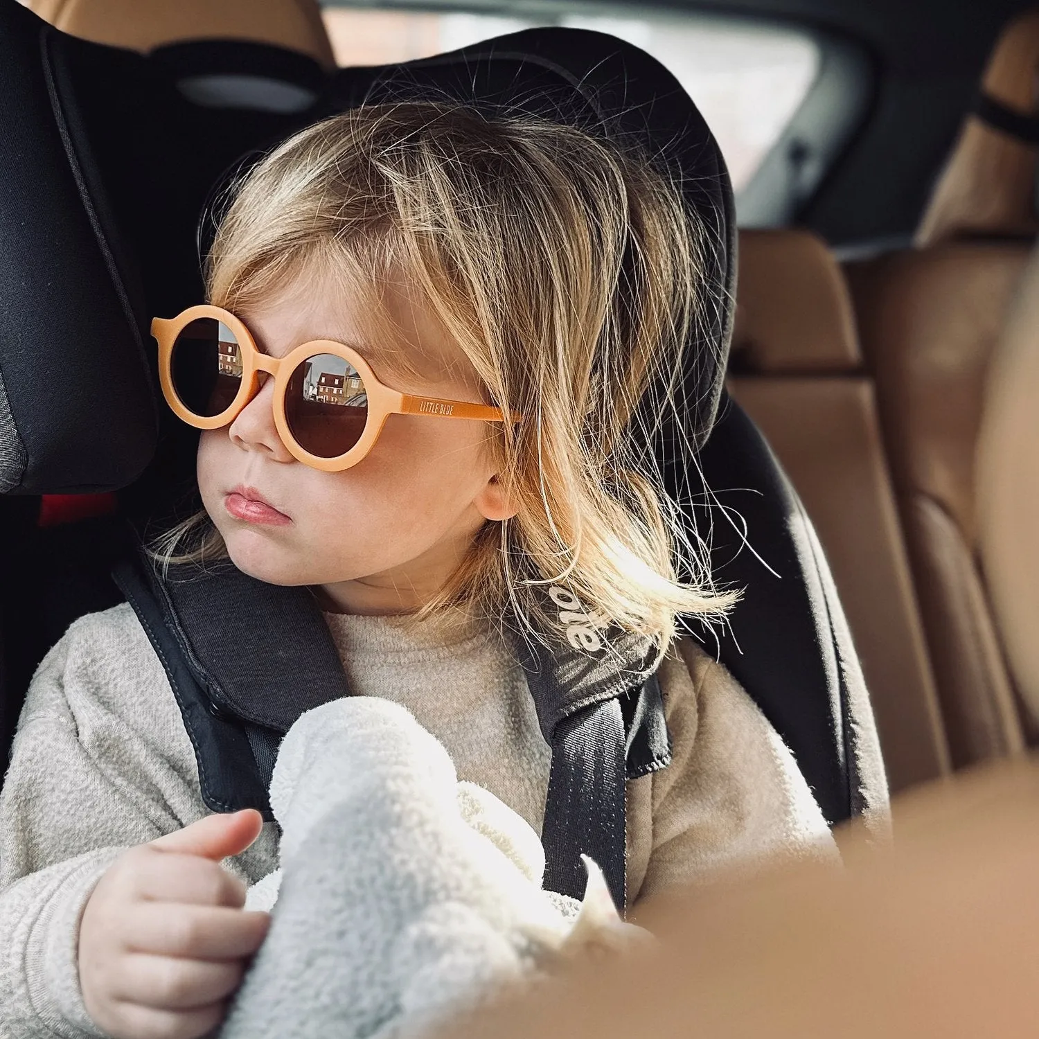 Little Blue Toddler Sunglasses Black