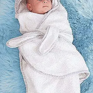 Little Chick London Newborn Bath Swaddle Robe