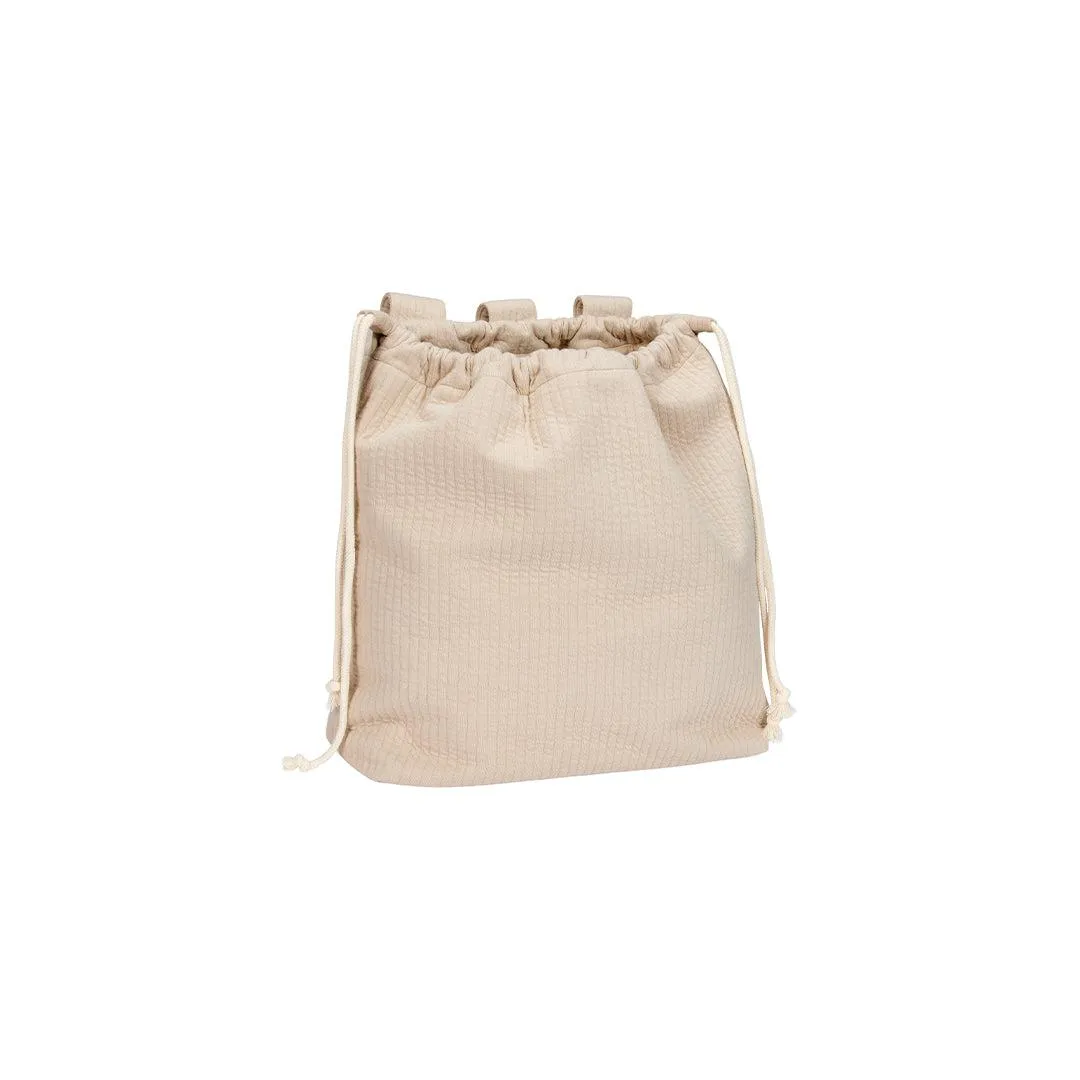 Little Dutch Playpen Toy Bag - Pure Beige