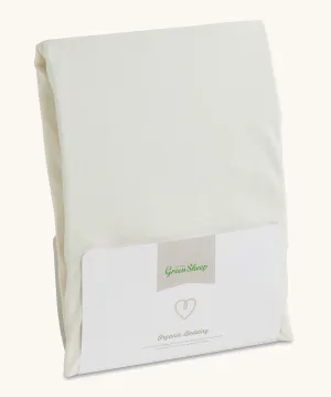 Little Green Sheep Organic Single Jersey Fitted Sheet