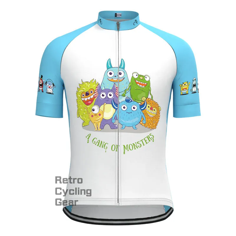 Little Monster Short Sleeves Cycling Jersey