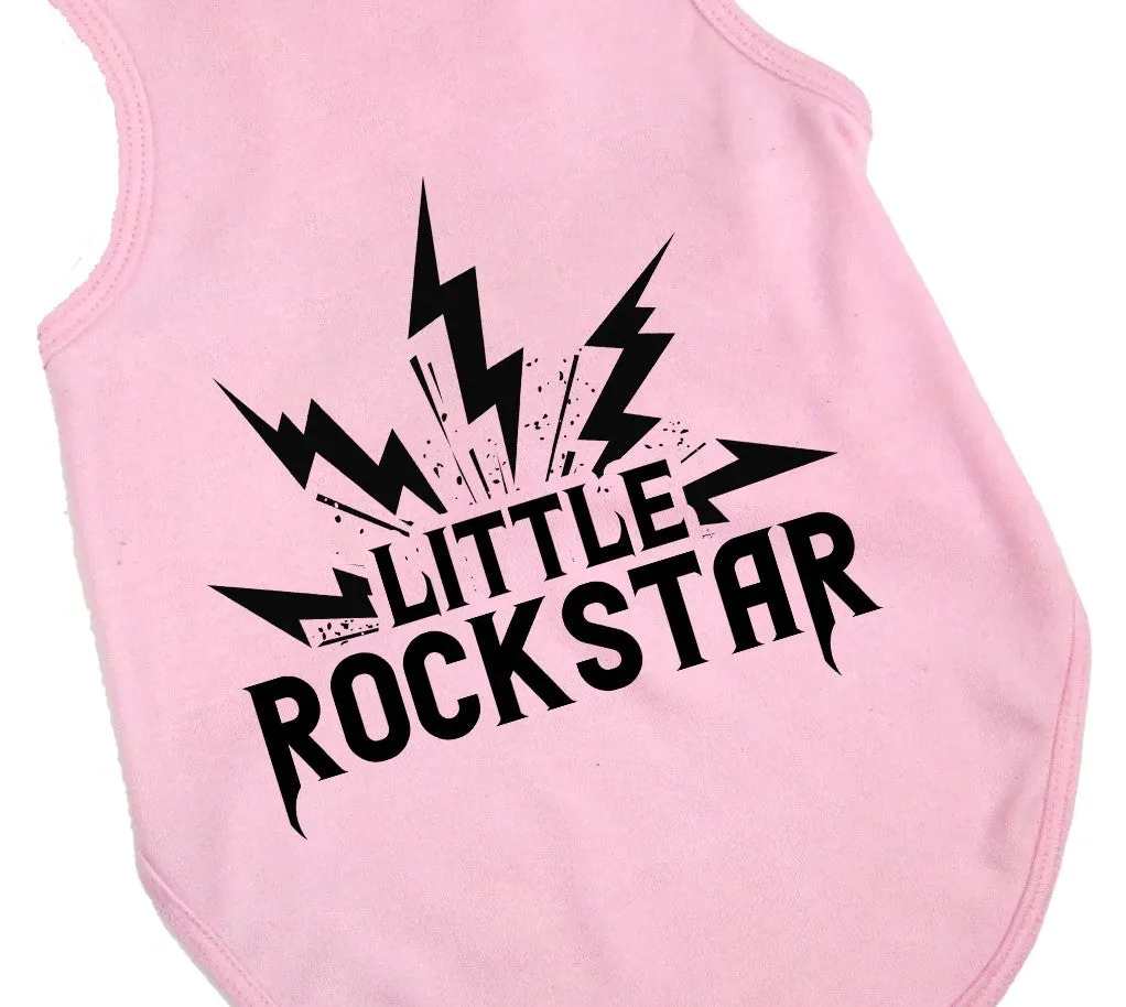 Little Rockstar Tee | 3 Color Choices