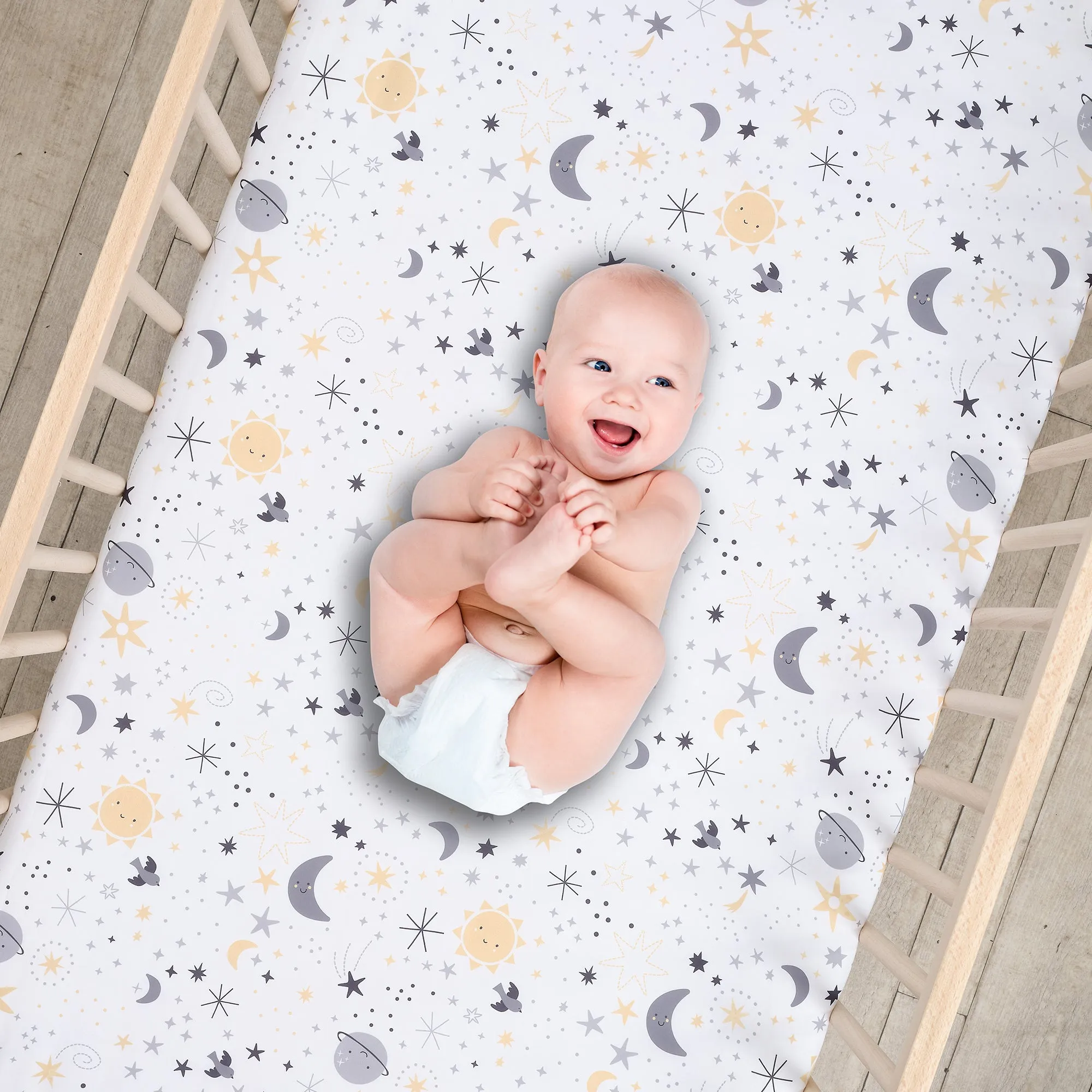 Little Star Fitted Crib Sheet