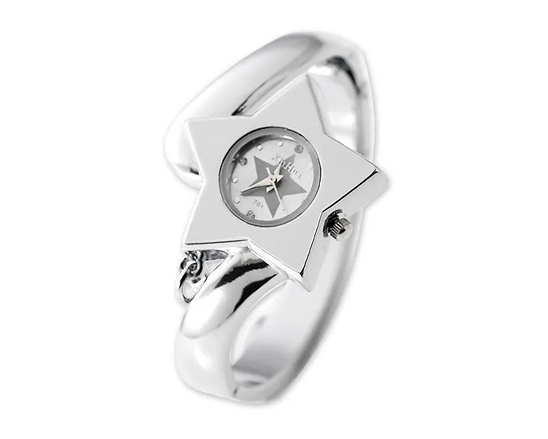 Little Star Women Crystal Bangle Watch