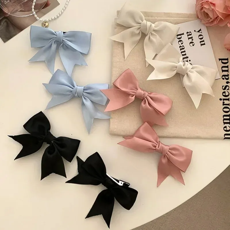 Littlest Satin Hair Bows