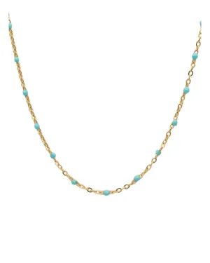 Live It Up Necklace Turq