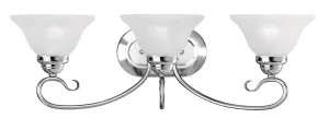 Livex Coronado 3 Light Polished Chrome Bath Light - C185-6103-05