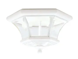 Livex Monterey/Georgetown 2 Light White Ceiling Mount - C185-7052-03