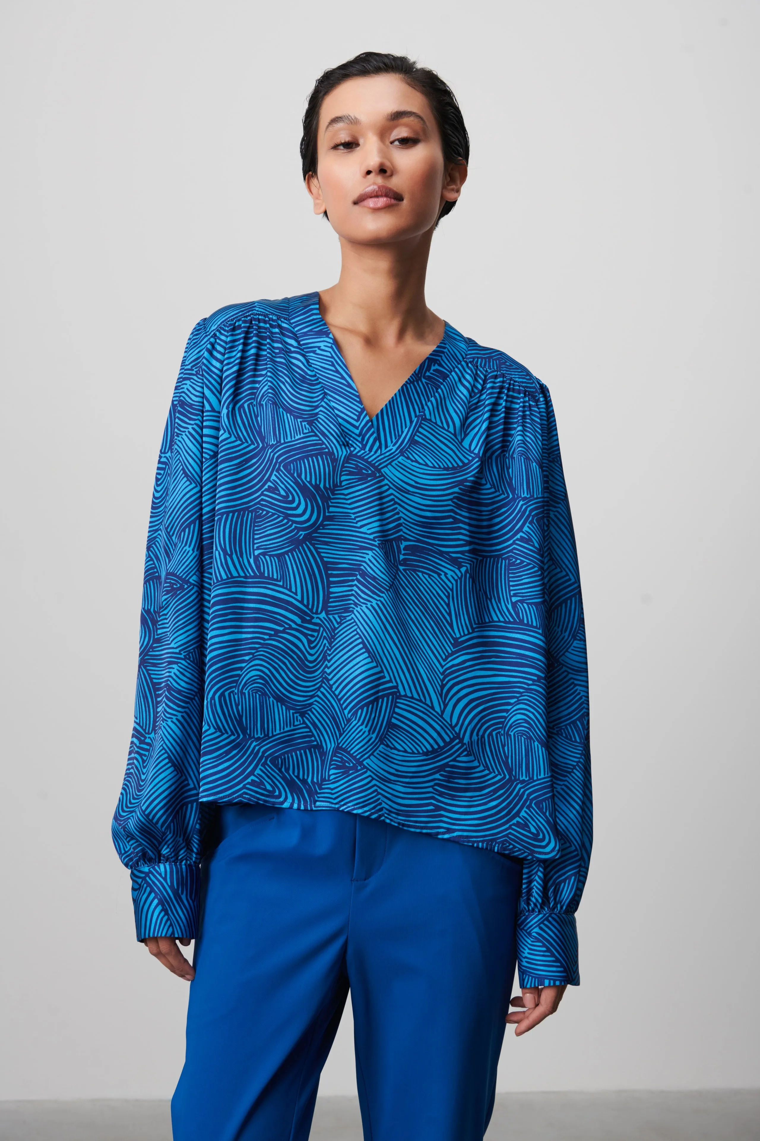 Liza Blouse | Blue