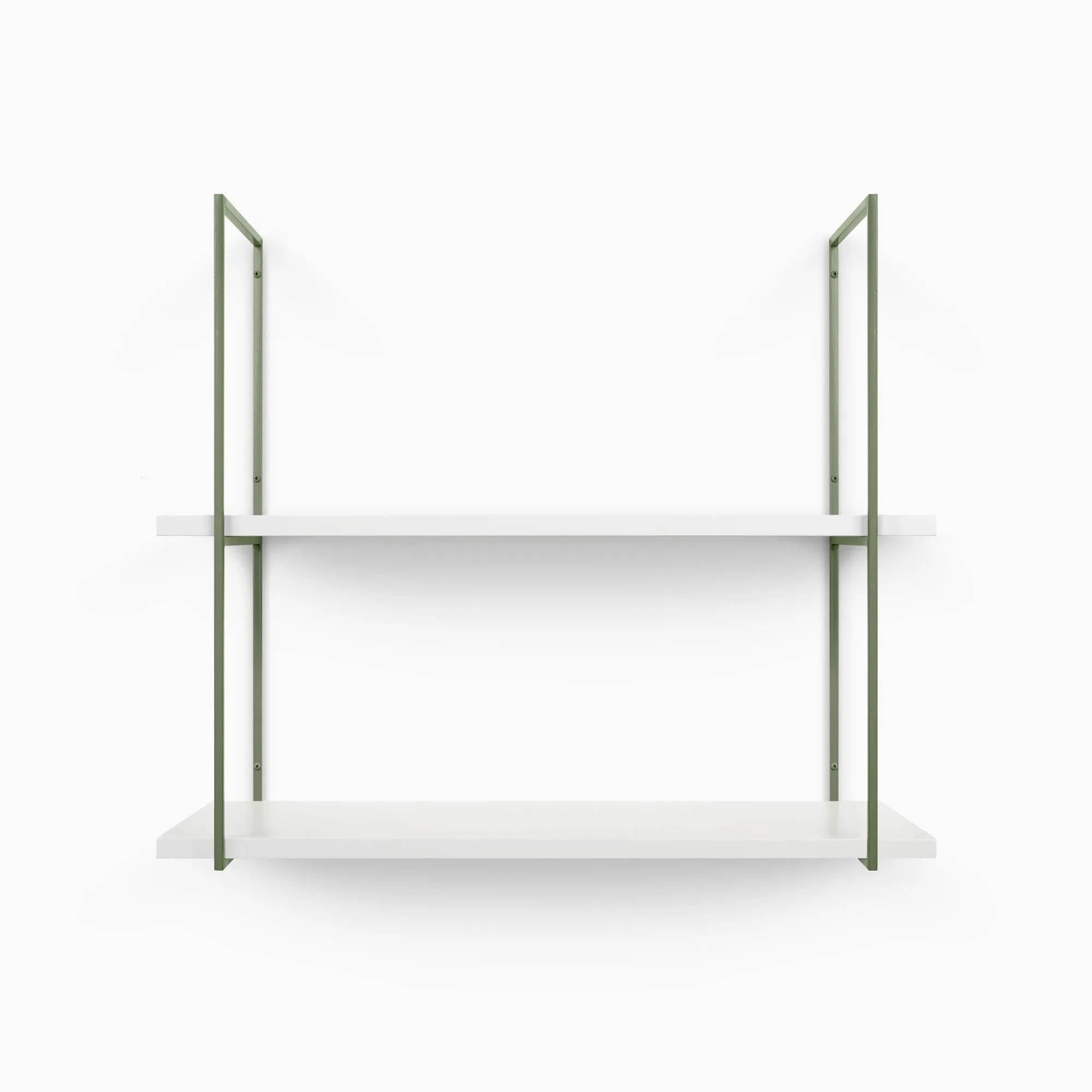 Lloyd White 2 Tiered Shelf