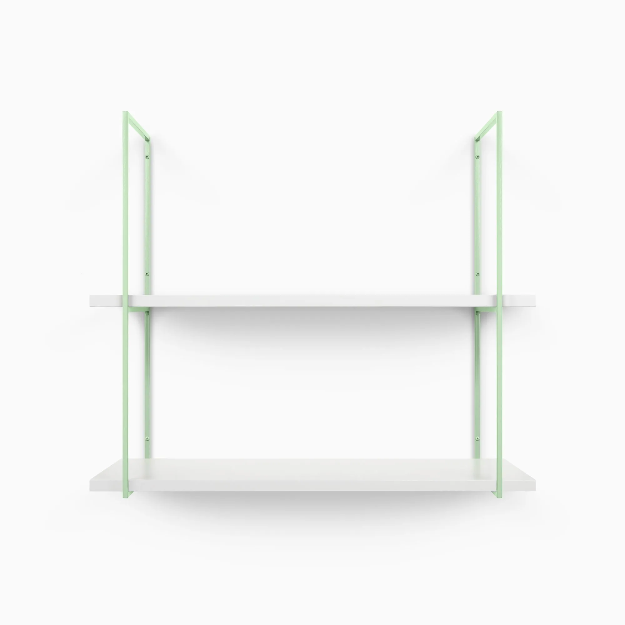 Lloyd White 2 Tiered Shelf