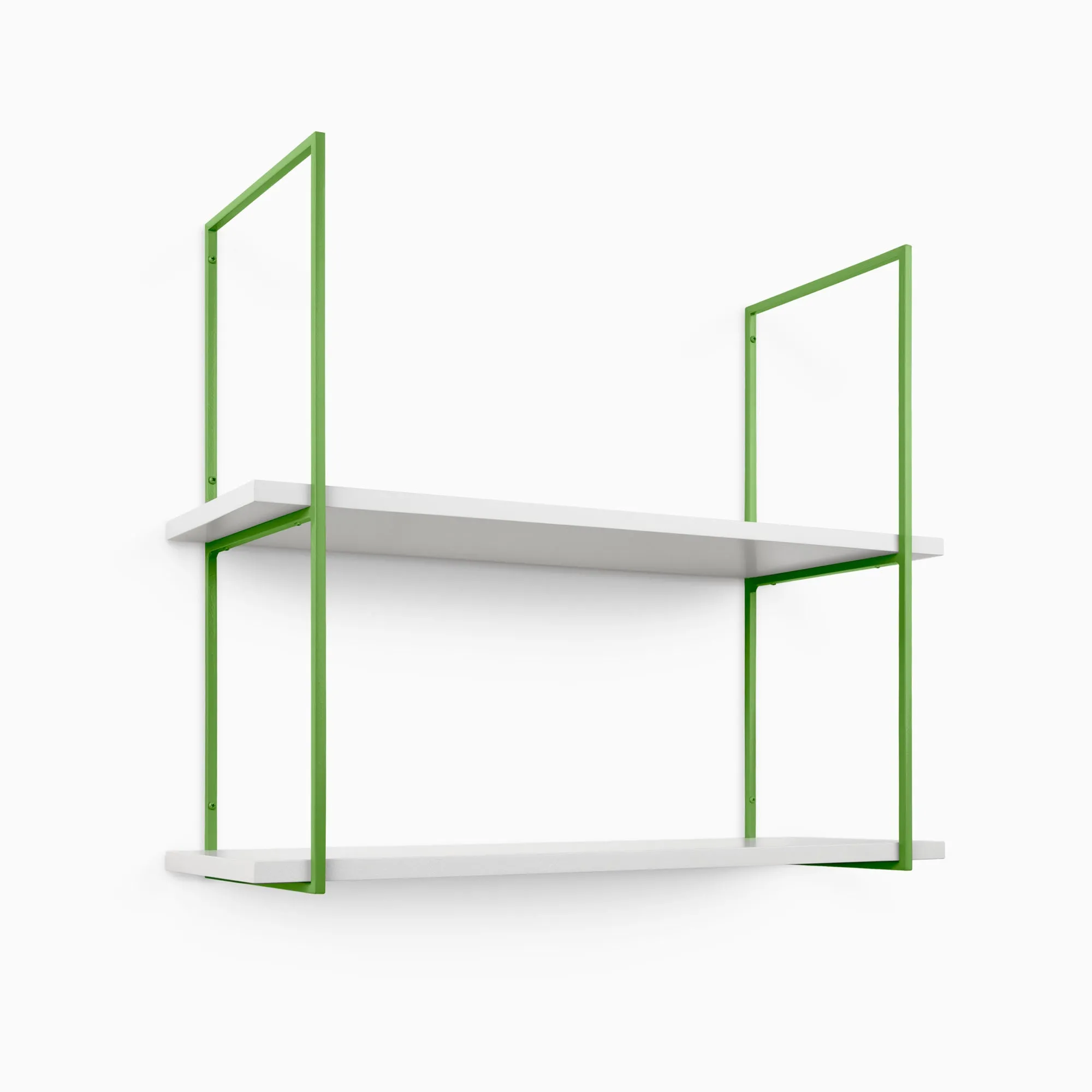 Lloyd White 2 Tiered Shelf