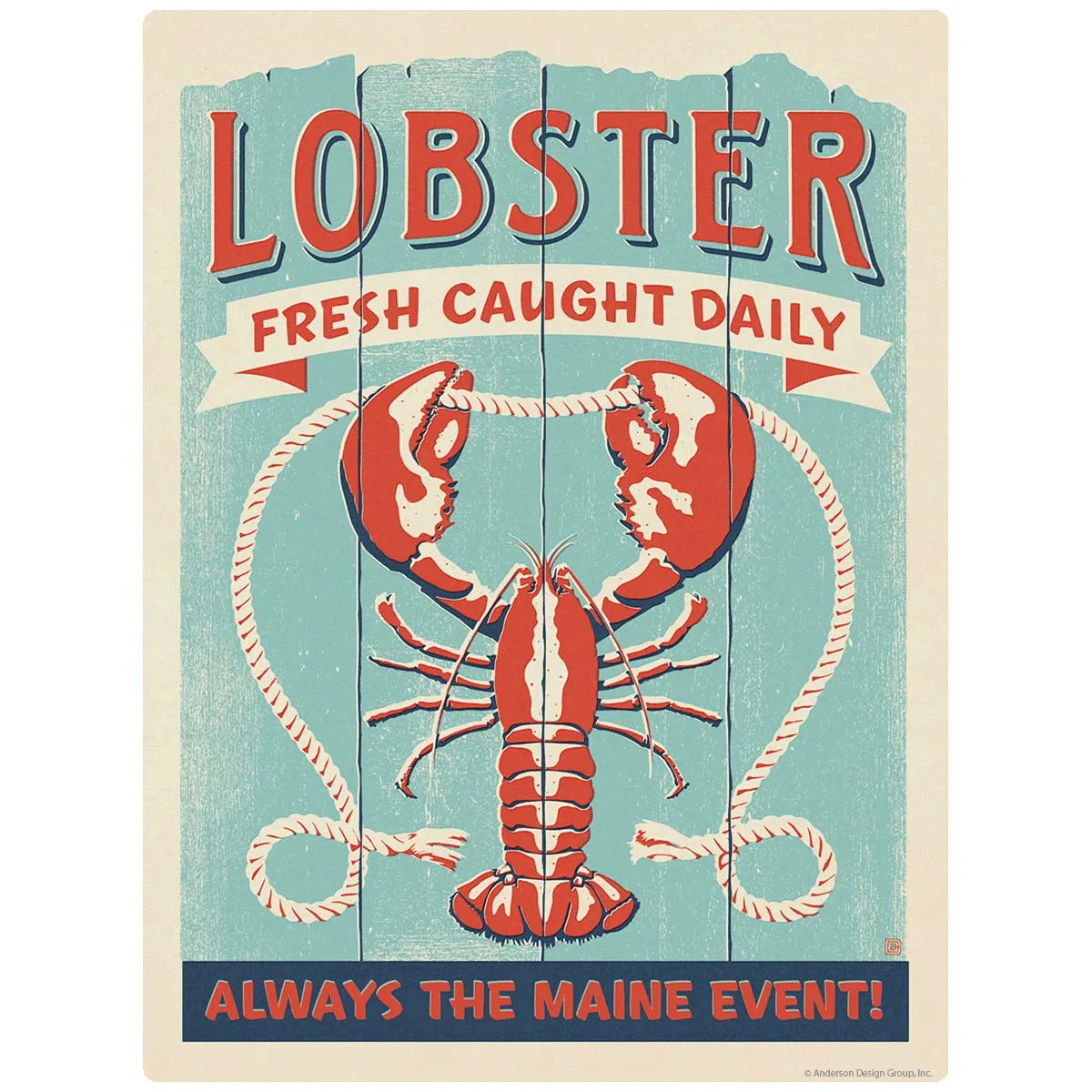 Lobster Maine Event Vinyl Sticker