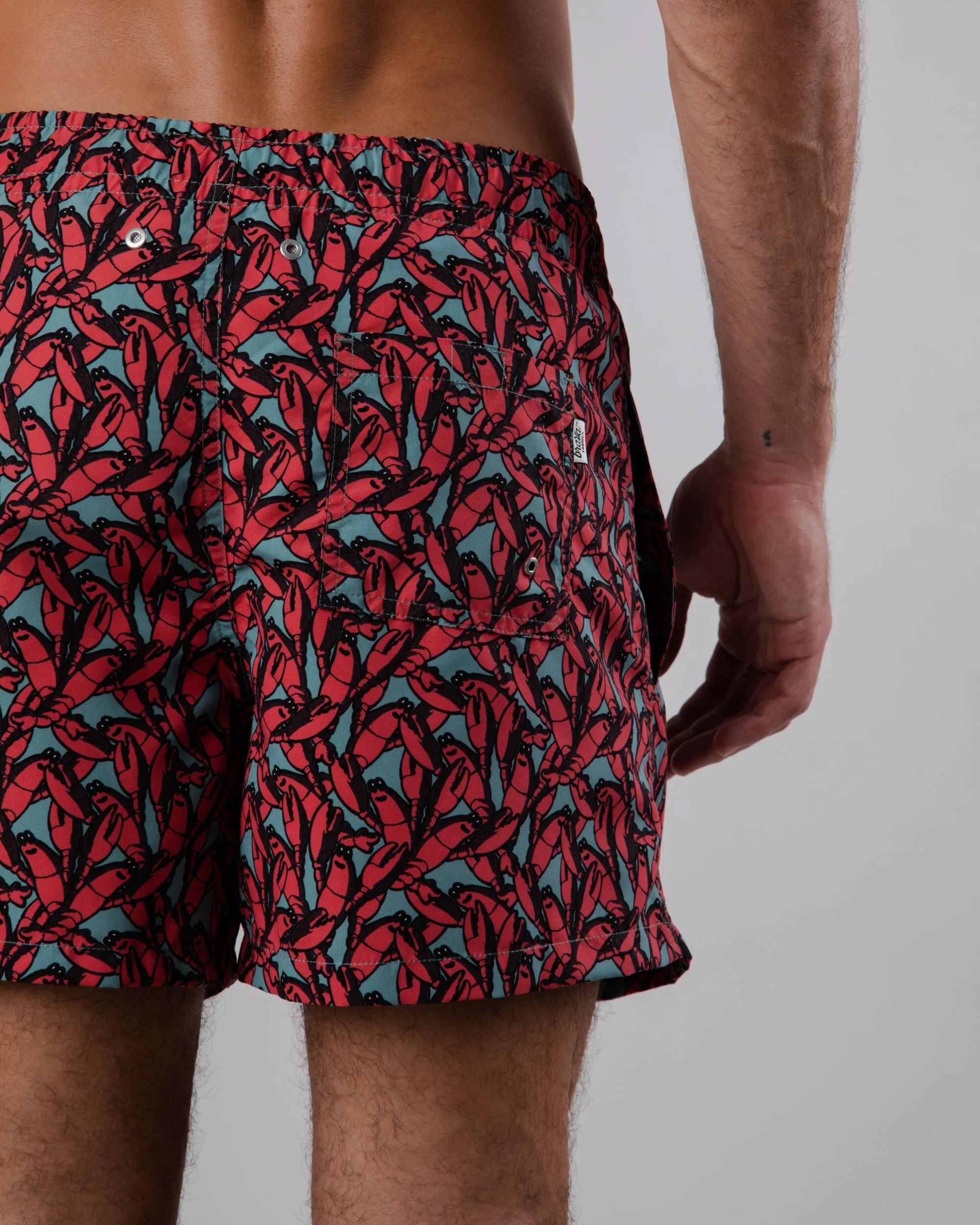 Lobster Swimwear Red