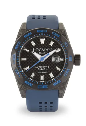 Locman Three Hands Automatic Carbon Watch