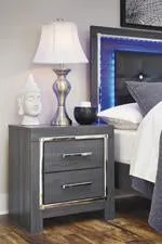 Lodanna Gray Nightstand