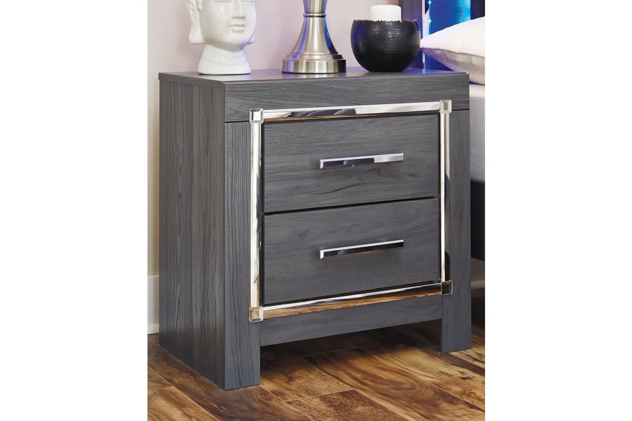 Lodanna Gray Nightstand