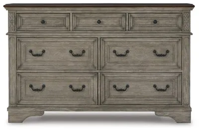 Lodenbay California King Panel Bed with Dresser