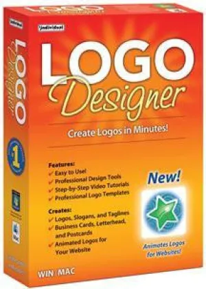 LOGO DESIGNER (WIN XP,VISTA,WIN 7-MAC 10.4.X OR LATER-DVD SOFTWARE)