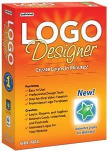 LOGO DESIGNER (WIN XP,VISTA,WIN 7-MAC 10.4.X OR LATER-DVD SOFTWARE)