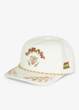 LOGO NYLON HAT WHT