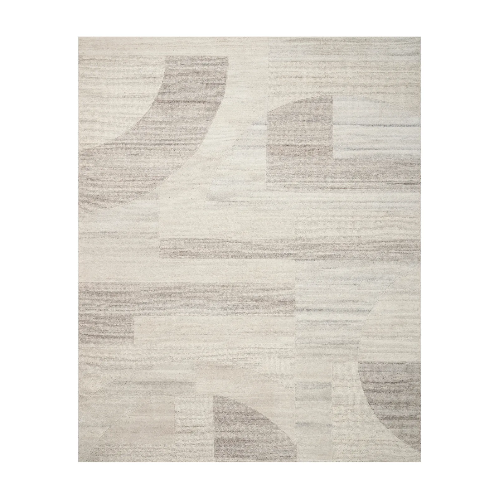 Loloi Elodie Natural / Lt. Plum Rug