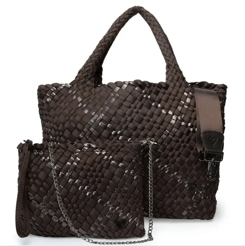 LONDON HAND-WOVEN LARGE TOTE