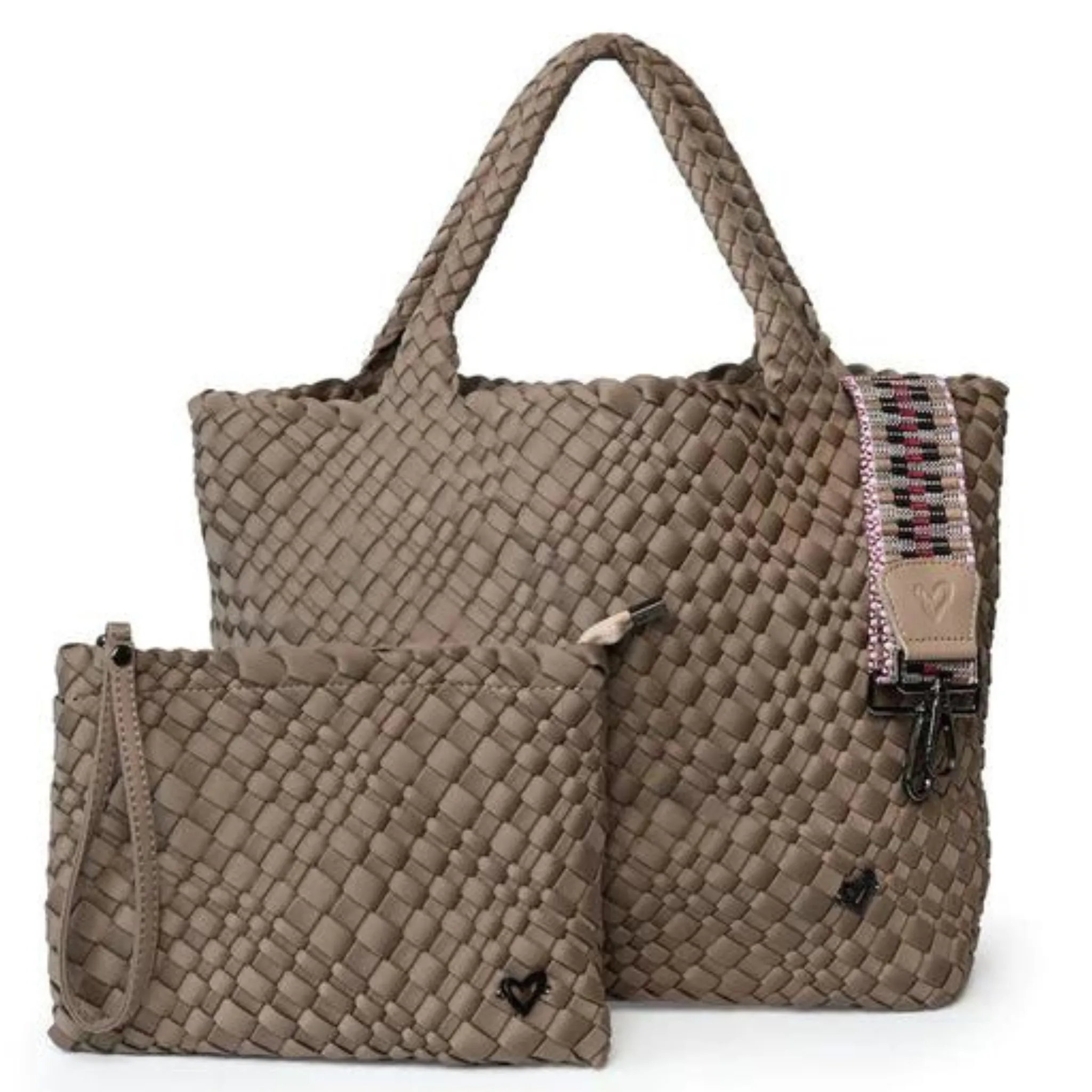 LONDON HAND-WOVEN LARGE TOTE