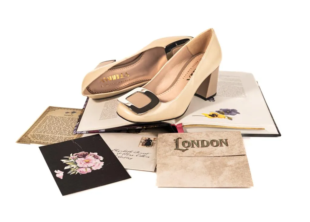 London Heels Soft & Dark Beige