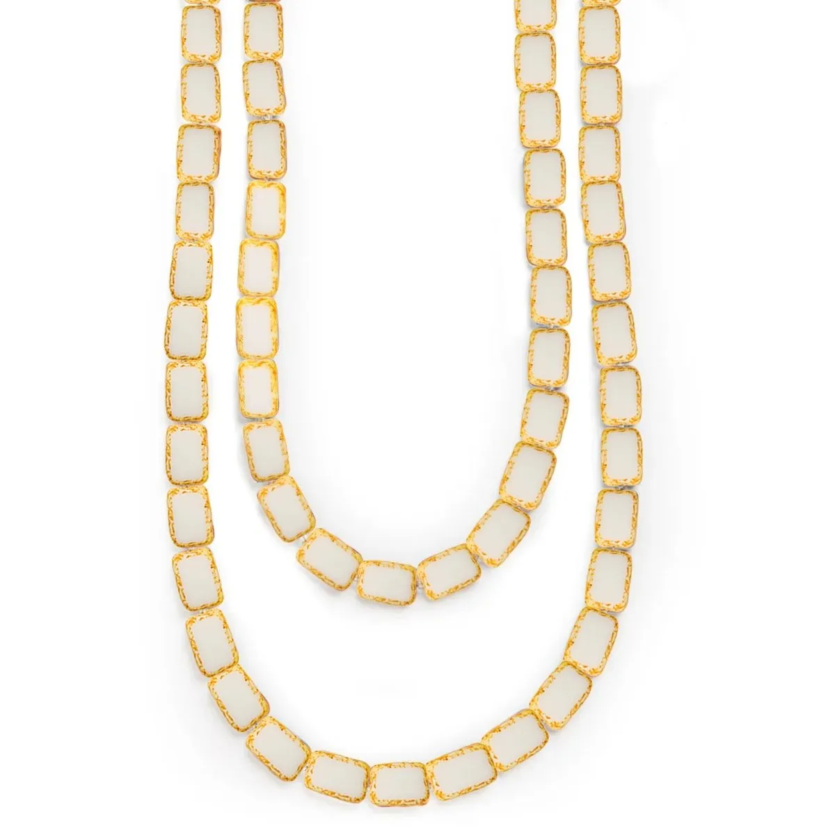 Long Beaded Necklace, 7 Ways to Wear, Trilogy 60"