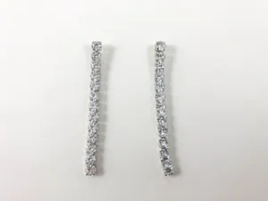 Long Classic 16 Stone Earrings