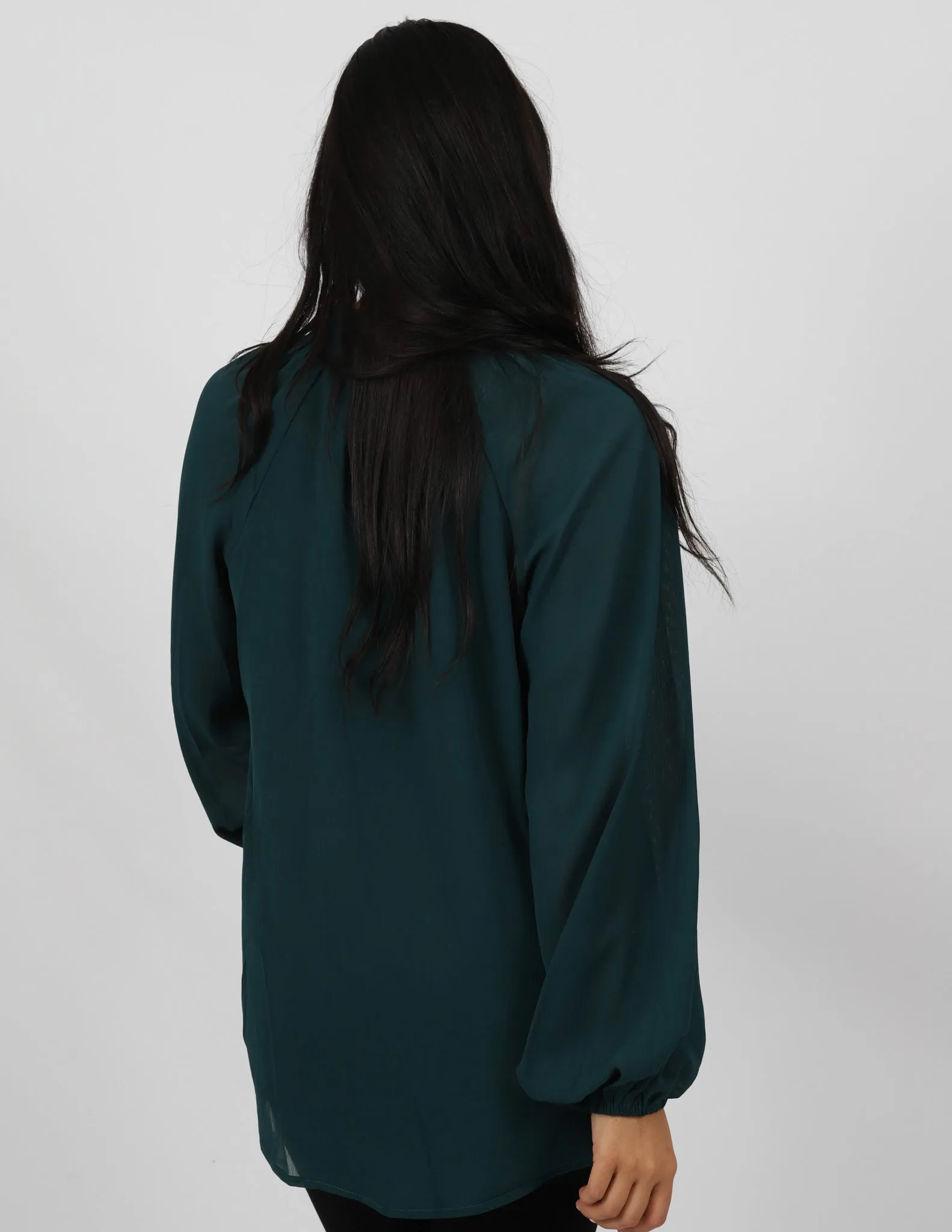 Long Sleeve High Neck Shirt