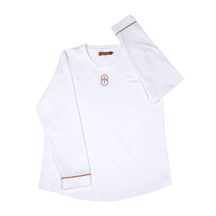 Long Sleeve Pique Top